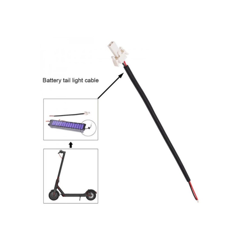 Cablu de conectare pentru baterie la lumina spate M365/Pro/1S/Pro 2/Mi 3(M-61)