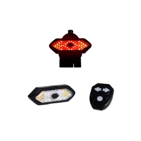Far spate cu telecomanda pentru trotinete si biciclete (T-25F)