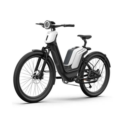 22178005490NI - Bicicleta Electrica NIU AERO 27800 - 27.5 Inch, 450mm, Negru-Alb
