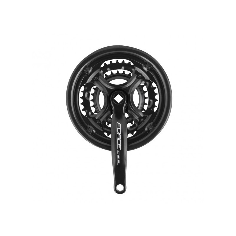 PEDALIER FORCE C8.2 FE 48/38/28 170MM NEGRU