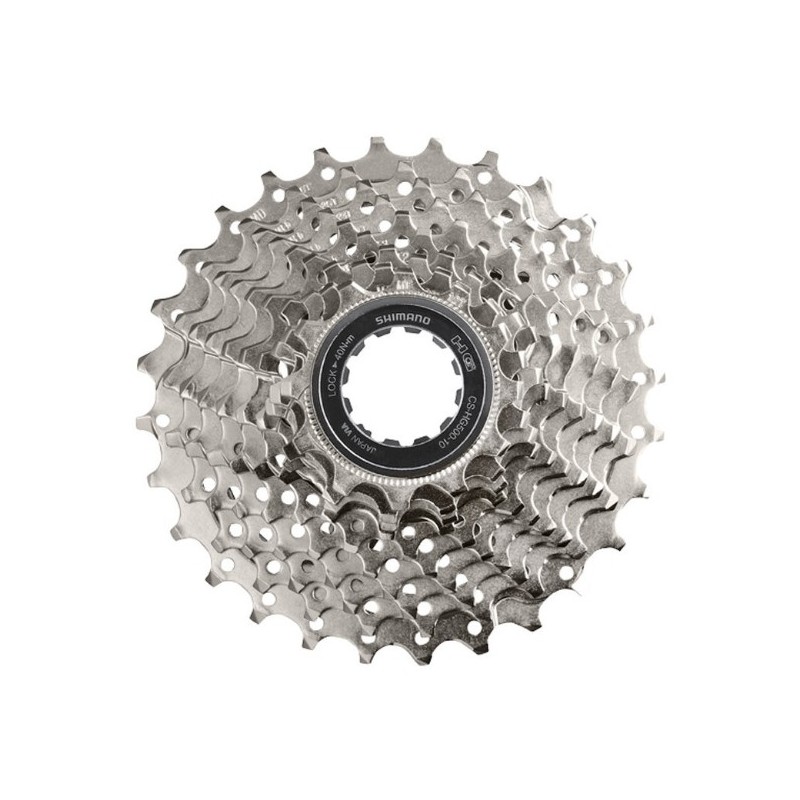 BLOC DE PINIOANE PE CASETA SHIMANO TIAGRA CS-HG500-10, 10 VIT., 12-13-14-15-17-19-21-23-25-28, AMBAL