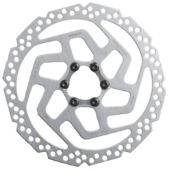 ROTOR PT. FRANA PE DISC SHIMANO SM-RT26-S, 160MM, TIP 6-SURUBURI, NUMAI PT. PLACUTE RESIN, AMBALAT IND.