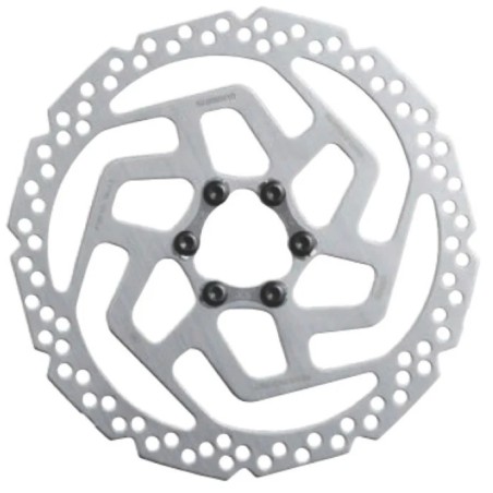 ROTOR PT. FRANA PE DISC SHIMANO SM-RT26-S, 160MM, TIP 6-SURUBURI, NUMAI PT. PLACUTE RESIN, AMBALAT IND.