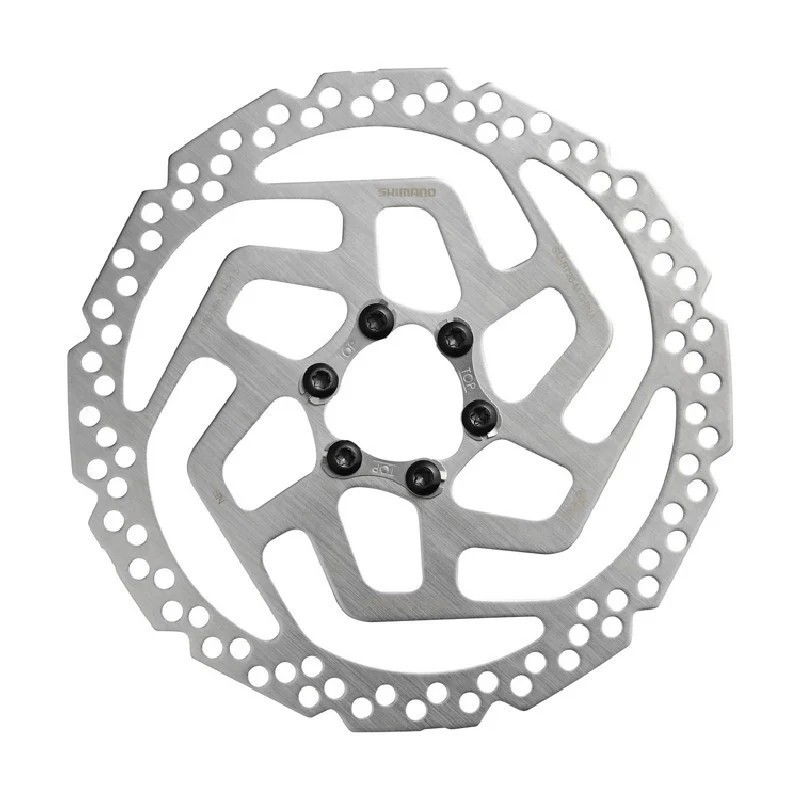 ROTOR PT. FRANA PE DISC SHIMANO SM-RT26-M, 180MM, TIP 6-SURUBURI, NUMAI PT. PLACUTE RESIN, AMBALAT IND.