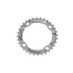 FOAIE SHIMANO 32T SI PROTECTIE PT. FC-M430-8 ARGINTIE