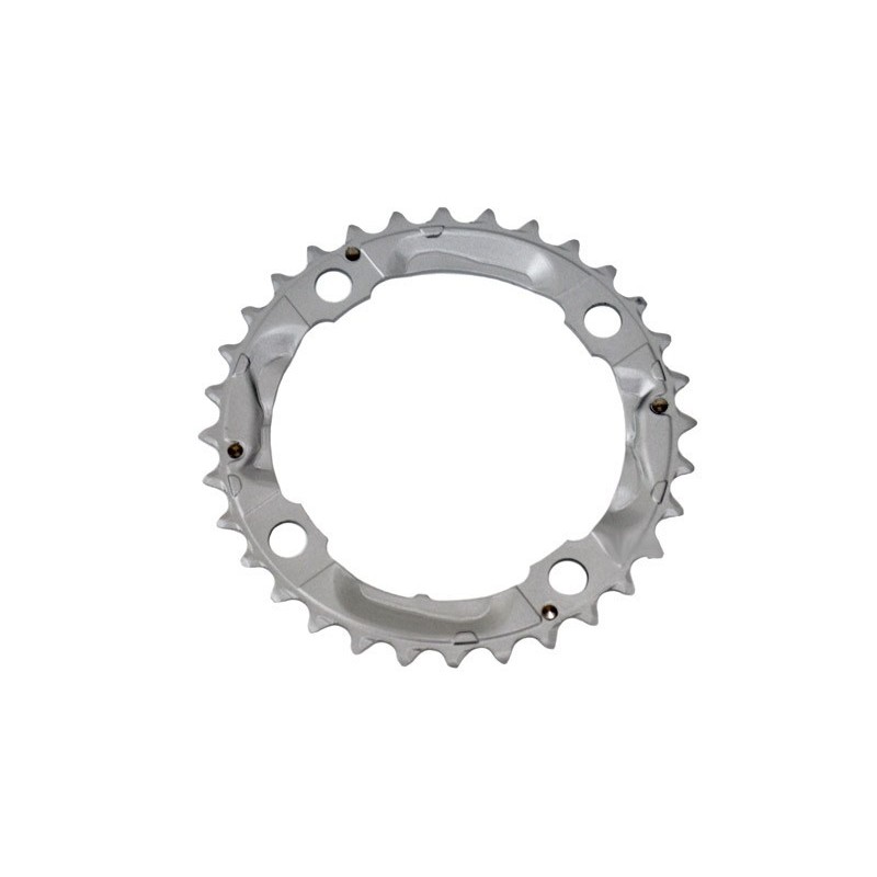 FOAIE SHIMANO 32T SI PROTECTIE PT. FC-M430-8 ARGINTIE