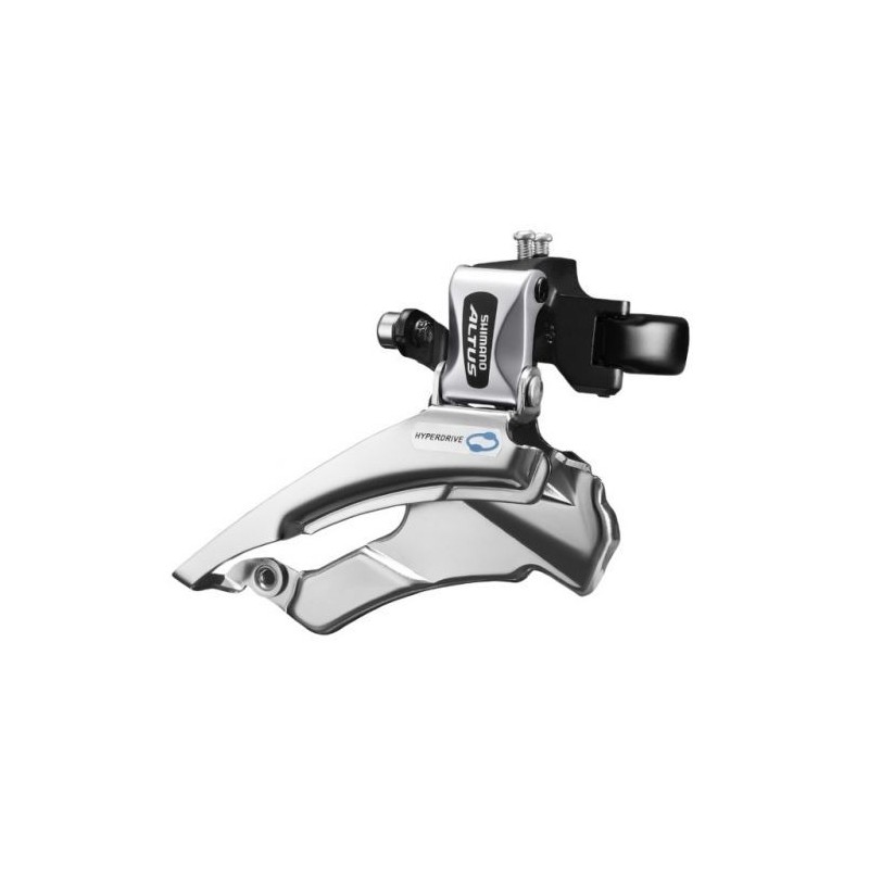 SCHIMBATOR FATA SHIMANO ALTUS FD-M313, TRIPLU, PT. 7/8 VIT. PE SPATE, DOWN SWING, TRAGERE DUBLA, COLIER 34.9M (INCL. ADAPTOR 31.