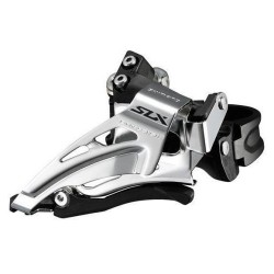 SCHIMBATOR FATA SHIMANO SLX FD-M7025-E, DUBLU, PT. 11 VIT. PE SPATE, LOW CLAMP, TOP SWING, TRAGERE DE JOS, E-TYPE, UNGHI CS 66-6