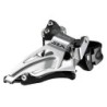 SCHIMBATOR FATA SHIMANO SLX FD-M7025-E, DUBLU, PT. 11 VIT. PE SPATE, LOW CLAMP, TOP SWING, TRAGERE DE JOS, E-TYPE, UNGHI CS 66-6