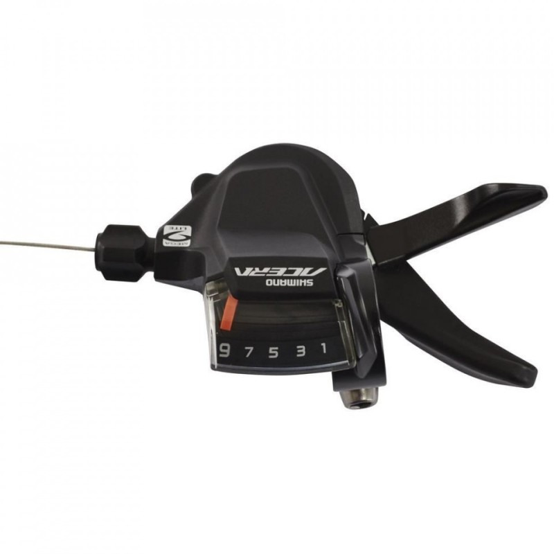 MANETA DE SCHIMBATOR SHIMANO ACERA SL-M3000-R, DREAPTA 9 VIT., CABLU 2050MM, OGD, AMBALAT IND.