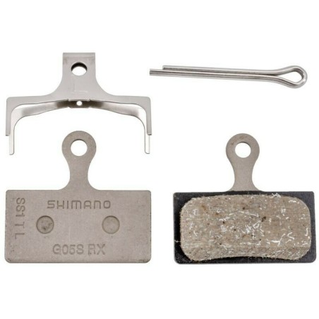 PLACUTE DE FRANA SHIMANO G05S-RX RESIN & ARC/ FARA ARIPIOARE DE RACIRE, 1 PERECHE, AMBALAT IND.
