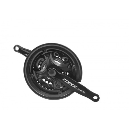 Pedalier Force C8.5 Al 42/34/24T 170mm Negru
